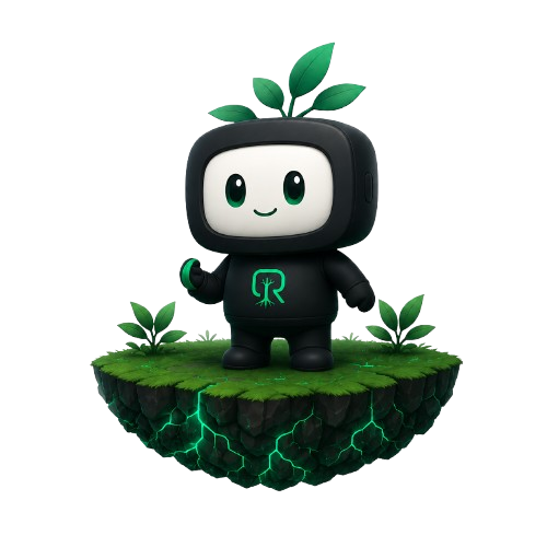 Rooty, das RootDock-Maskottchen