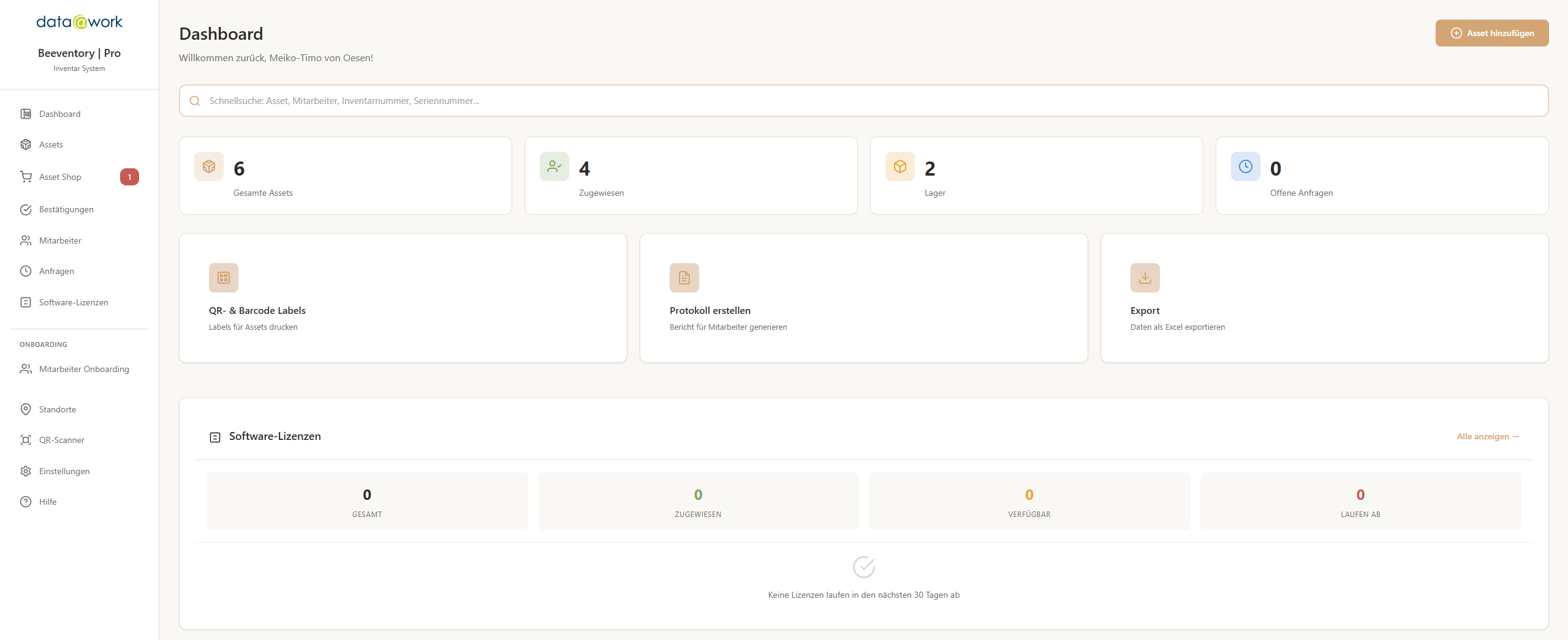 Dashboard